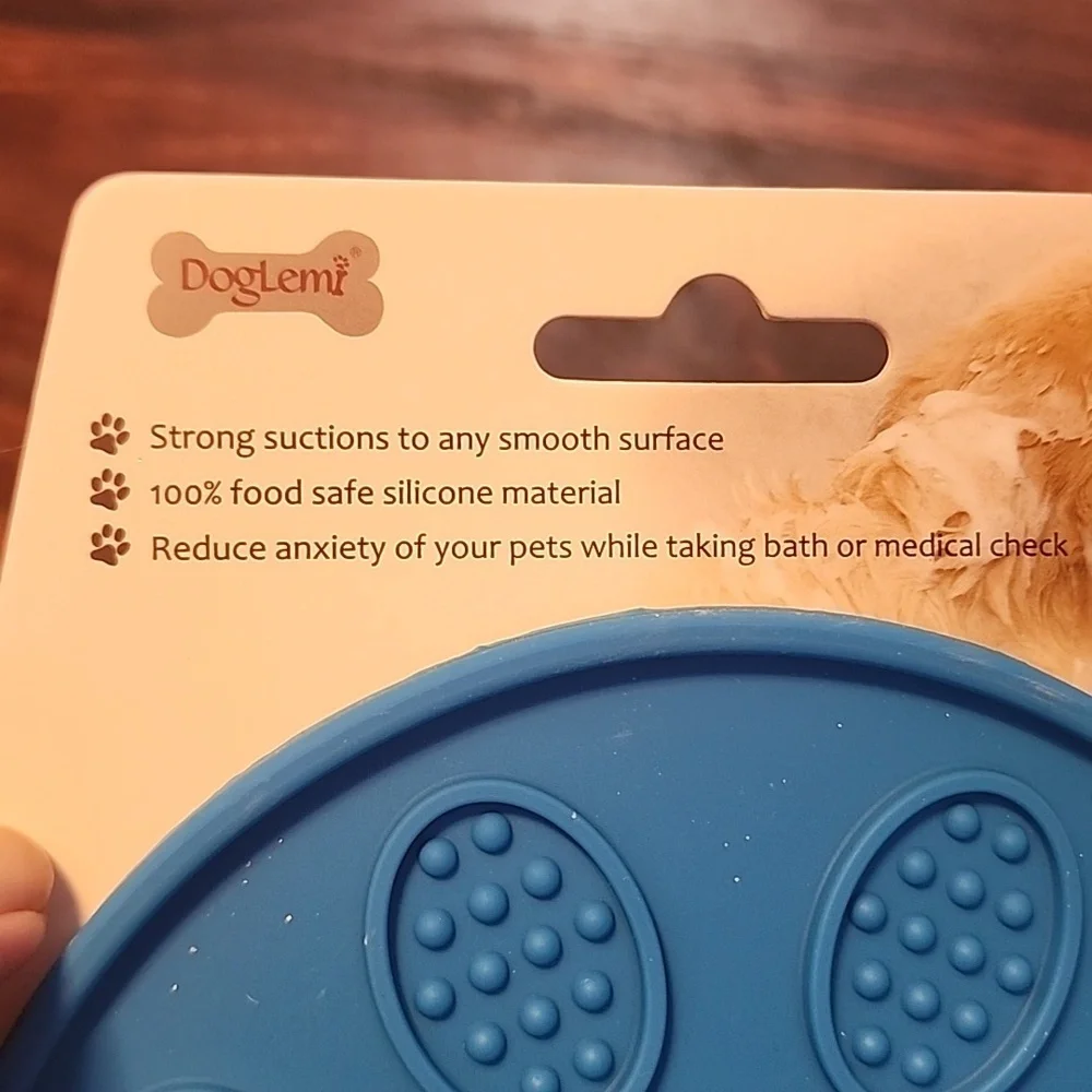 Dog lick pad